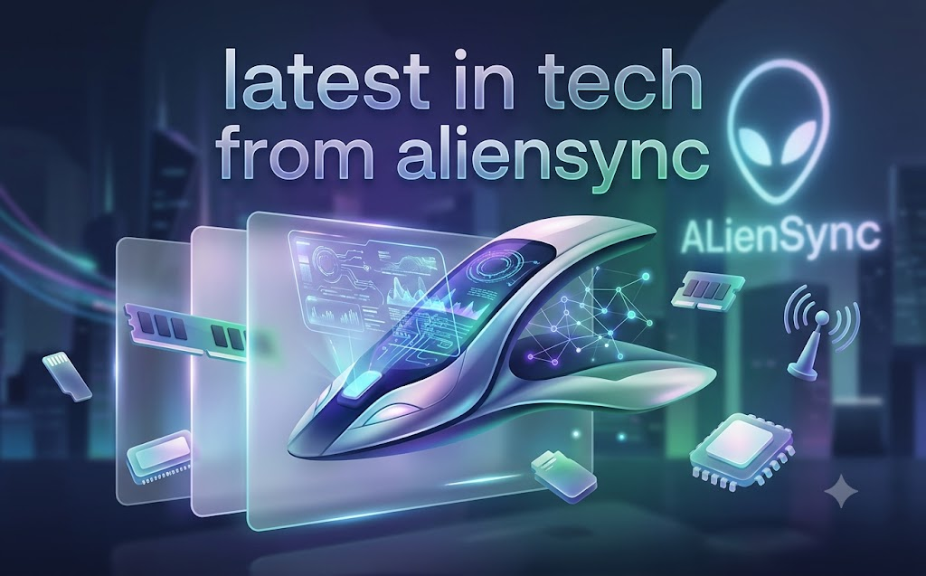 latest in tech from aliensync