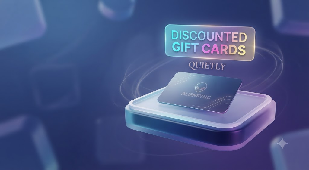 discounted gift cards aliensync quietly